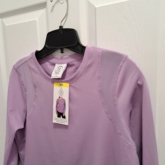 ❤️Sage Collective Active Top Purple Pink Women's Small Long Sleeve Tee Workout - Picture 8 of 14